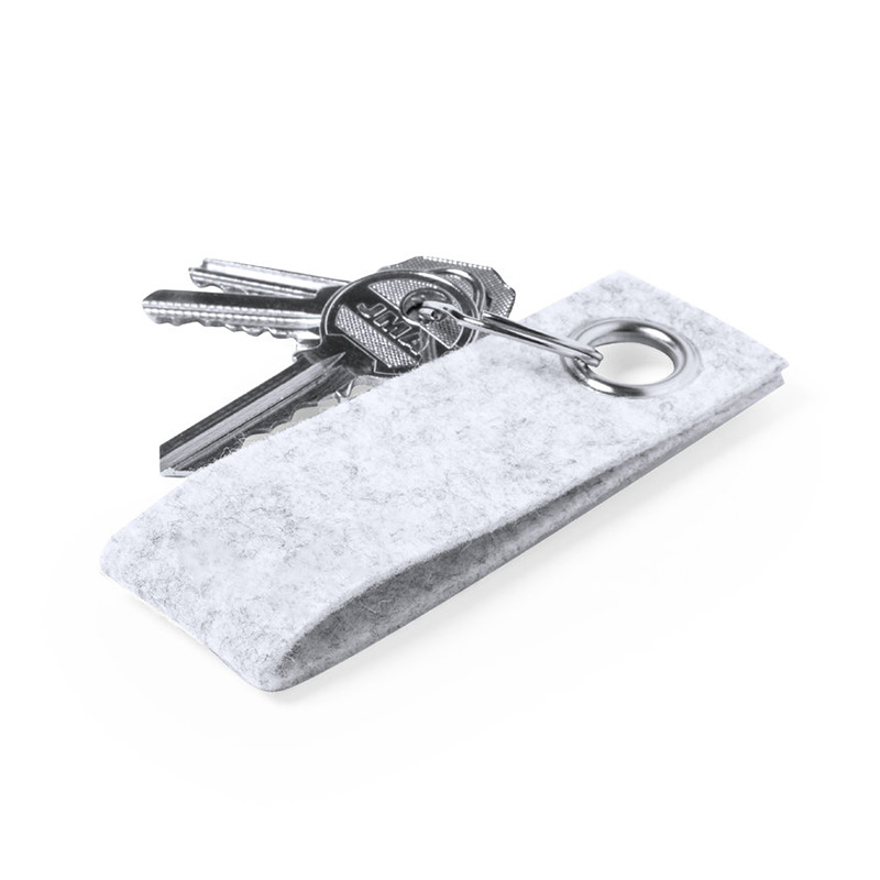 Porte-clés en feutrine RPET - image 2